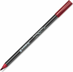 Edding Porcelain Brushpen 4200 Μαρκαδόρος Κόκκι...