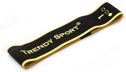 Trendy Sport Resistance Band Loop Light Black 0.06m