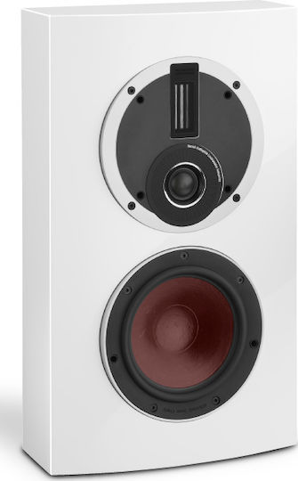 Dali Rubicon LCR Hi-Fi Lautsprecher Wandmontiert 150W 3 Anzahl von Fahrern B27.8xT14.2xH46.5cm. Weiß