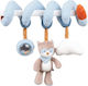 Nattou Spiral Toy for Crib and Stroller Jim & Bob for 0++ Months