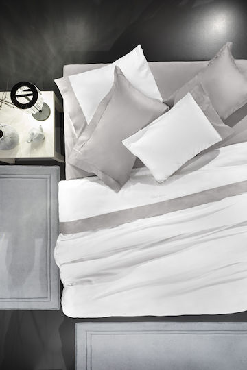 Guy Laroche Softy Set Modern Schlafzimmer-Teppichsets Synthetisch,Polyester/Cotton/Leather Silver 1176086219004 3Stück