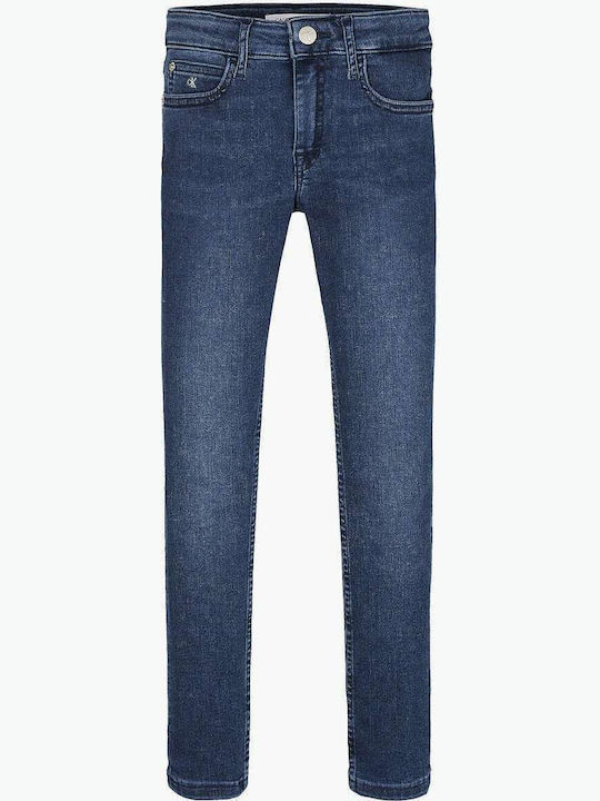 Calvin Klein Παιδικό Τζιν Παντελόνι Μπλε