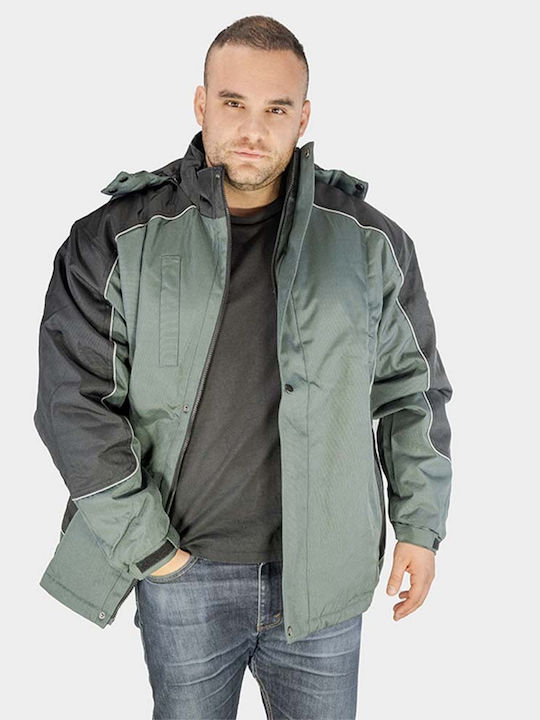 Bormann Everest Pro Work Jacket with Hood Gray