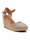 Wrangler Platforme dama în stil espadrile Gri