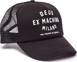 Deus Ex Machina Ανδρικό Jockey με Δίχτυ Μαύρο