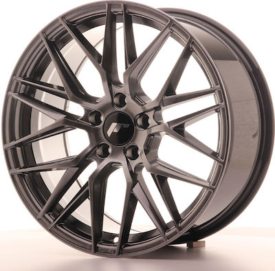 Japan Racing Wheels Car Aluminium Wheel JR28 18"x8.5" ET40 (5x112) Black