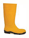 Non-Slip Work Wellies Knee Yellow