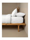 Sunshine Cotton Feelings 151 Σεντόνι Μονό 165x270εκ. 100 White
