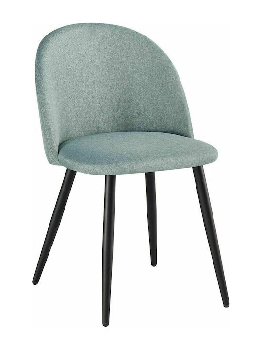 Bella Dining Room Velvet Chair Green 50x56x80cm 4pcs