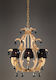 Violam Chandelier Lampshade Gold 9251-6