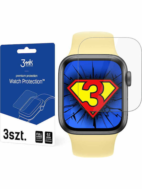 3MK Premium Screen Protector for the Apple Watch 44mm 3pcs