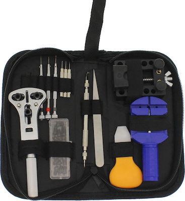 03006WTC50BK Tool Casket with 13 Watch Repair Tool Set