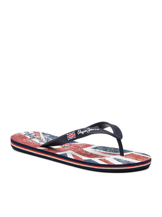 Pepe Jeans Hawi Britt Herren-Flip-Flops Blau