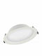 Ledvance Round Recessed LED Panel 35W with Natural White Light 21.5x21.5cm