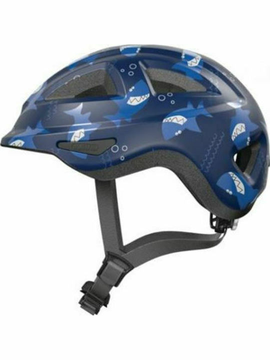 Abus Anuky 2.0 Ace Παιδικό Κράνος για Ποδήλατο Πόλης Blue Sharky