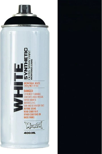 Montana Cans Σπρέι Βαφής WH Black 9000 400ml