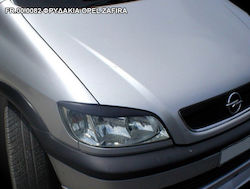 Motordrome Front Headlights Eyebrows for Opel Zafira