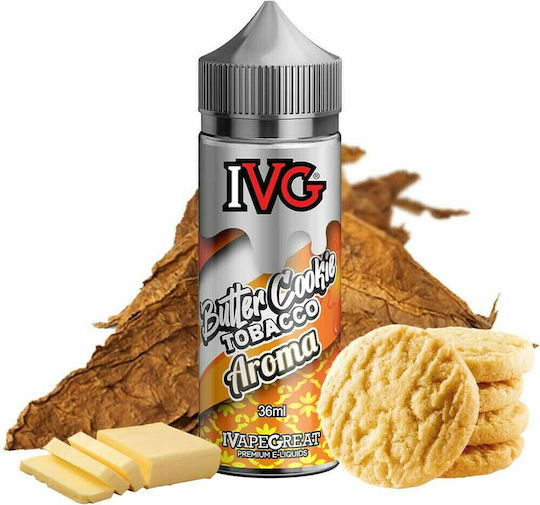 IVG Ароматен изстрел Butter Cookie Tobacco 36мл/120мл 1бр
