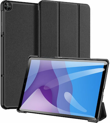 Dux Ducis Domo Series Flip Cover Piele artificială Negru (Lenovo Tab M10 HD (a doua generație) 10.1")