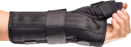 Aircast Α2 Wrist Brace with Thumb Wrist Splint 20cm with Thumb Left Side Black