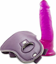 Bree Olson Strap-On Harness & Dong Gurtzeug mit Dildo in Rosa Farbe
