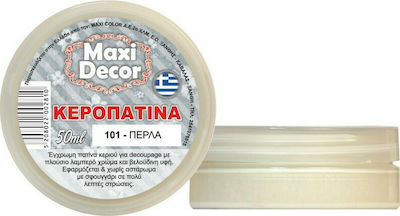 Maxi Έγχρωμη Κεροπατίνα Κεριού Περλέ 50ml