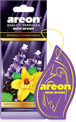 Areon Car Air Freshener Tab Pendand Mon Patchouli Lavender Vanilla