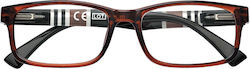 Zippo Reading Glasses +2.00 In Brown Colour 31Z-B25-BRO200