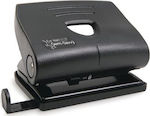 Rapesco PF8700B1 Paper 2-Hole Puncher with Guide for 22 Sheets