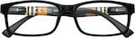 Zippo Reading Glasses +2.50 in Black color 31Z-B25-BLK250