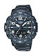 Casio Pro Trek Analog/Digital Men's Watch 50.8mm Battery with Black Metal Bracelet