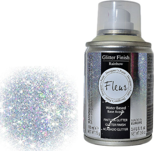 Fleur Finish Spray Глитър Многоцветен 100мл