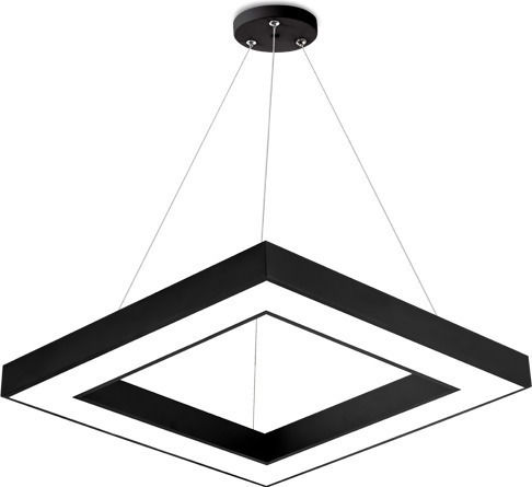 Braytron Hängelampe Schwarz 60x60cm.