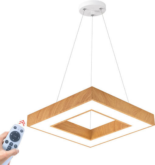 Braytron Braune Deckenleuchte LED 60cm