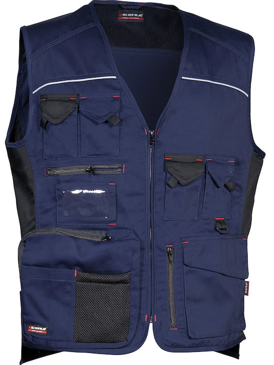 Cofra Expert Safety Vest Blue