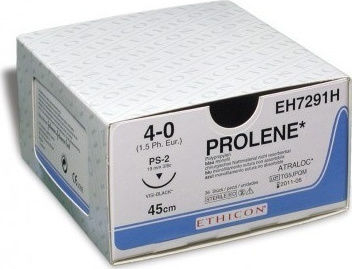 Ethicon Prolene 4/0 Ράμματα Με βελόνα 26mm