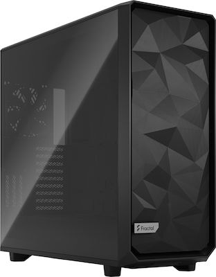 Fractal Design Meshify 2 XL Light Tempered Glass Full Tower Computer Case with Window Panel Black