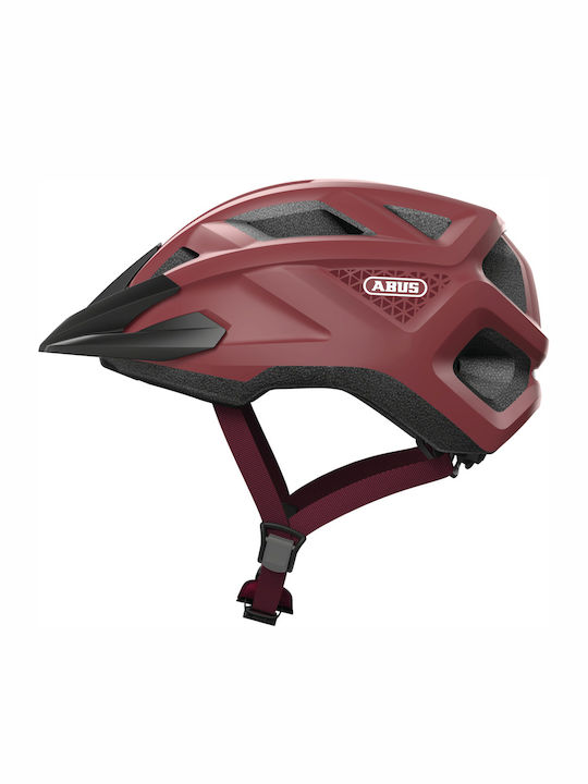Abus Mountz Kids' Helmet for Mountain Bike Red