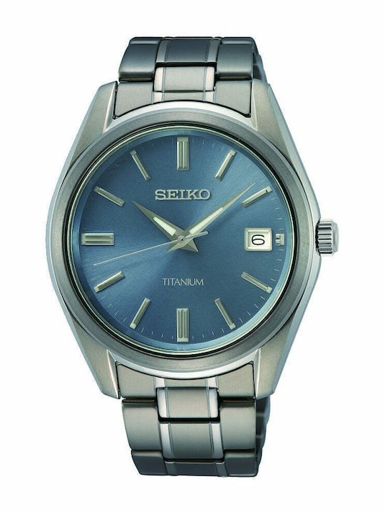 Seiko Ceas Bărbați 40.2mm Baterie cu Brățară Di...