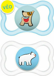 Mam 245S Orthodontic Pacifiers Silicone with Ca...