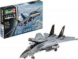 Revell F-14D Super Tomcat Φιγούρα Μοντελισμού Αεροπλάνο 110 Κομματιών σε Κλίμακα 1:72 26x26.8εκ.