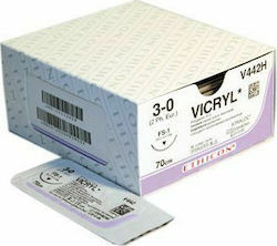 Ethicon Vicryl 3.0 Surgical Suture 16mm