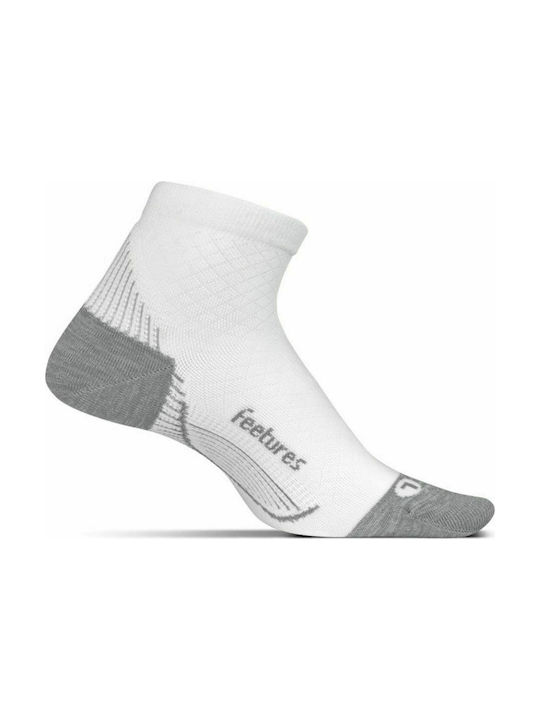 Feetures Plantar Fasciitis PF2500 Running Κάλτσες Λευκές 1 Ζεύγος