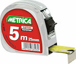 Metrica Tape Measure with Auto-Rewind 25mm x 5m