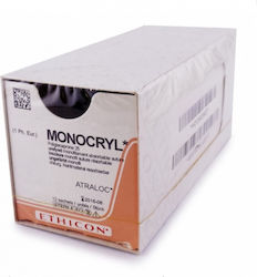 Ethicon Monocryl 6/0 Dissolvable Surgical Suture 13mm Με βελόνα 13mm