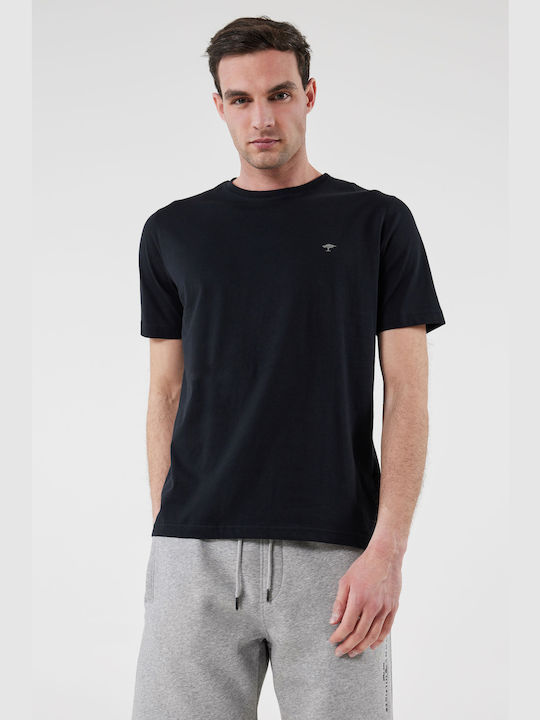 Fynch Hatton Men's T-Shirt Monochrome Black SNOS1500-999