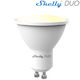 Shelly Smart Λάμπα Duo LED 5W για Ντουί GU10 και Σχήμα A60 Ρυθμιζόμενο Λευκό 450lm Dimmable