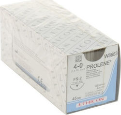 Ethicon Prolene 2/0 Suturi Chirurgicale Lungime 45cm cu Acul 26mm Ethicon Prolene 2/0 Suturi Chirurgicale Lungime 45cm cu Acul 26mm