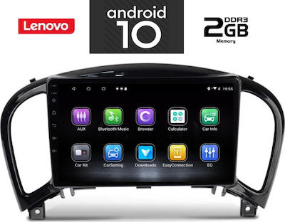 Lenovo Sistem Audio Auto pentru Nissan Juke 2009> (Bluetooth/USB/AUX/WiFi/GPS/Partitură) cu Ecran Tactil 9" IQ-AN X6860_GPS