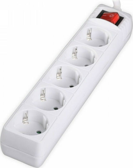 Sonora PSW501 Power Strip 5 Positions with Switch and Cable 3m